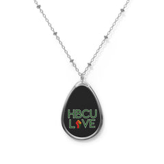 HBCU LOVE- Oval Necklace