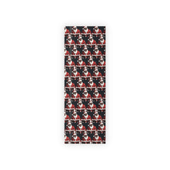 SCHOLAR BLACK SANTA - Gift Wrapping Paper Rolls, 1pc