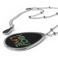 HBCU LOVE- Oval Necklace