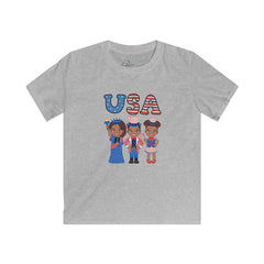 USA- Kids Soft style Tee