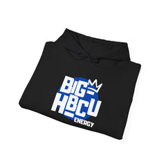 BIG HBCU ENERGY- BLUE Unisex Heavy Blend™ Hooded Sweatshirt