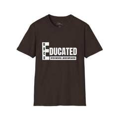 HBCU EDUCATED - T-Shirt