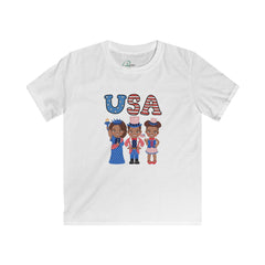 USA- Kids Soft style Tee