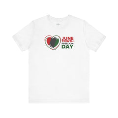 Juneteenth Heart Tee