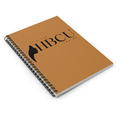 "It's The HBCU For Me" Spiral Notebook - Ruled Line- BROWN