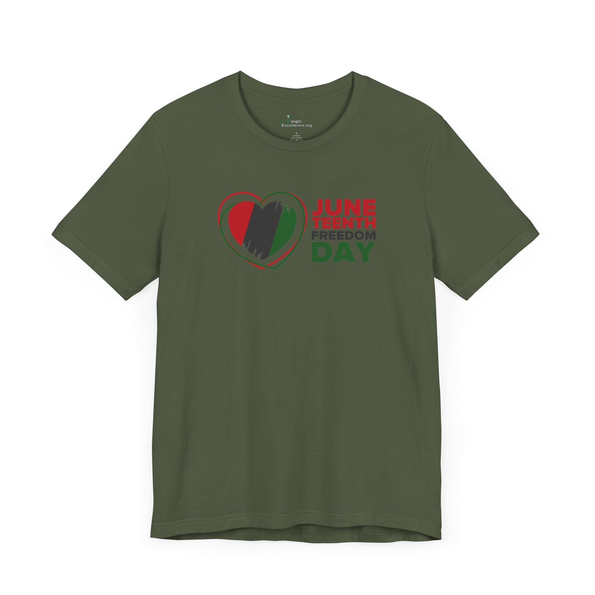 Juneteenth Heart Tee