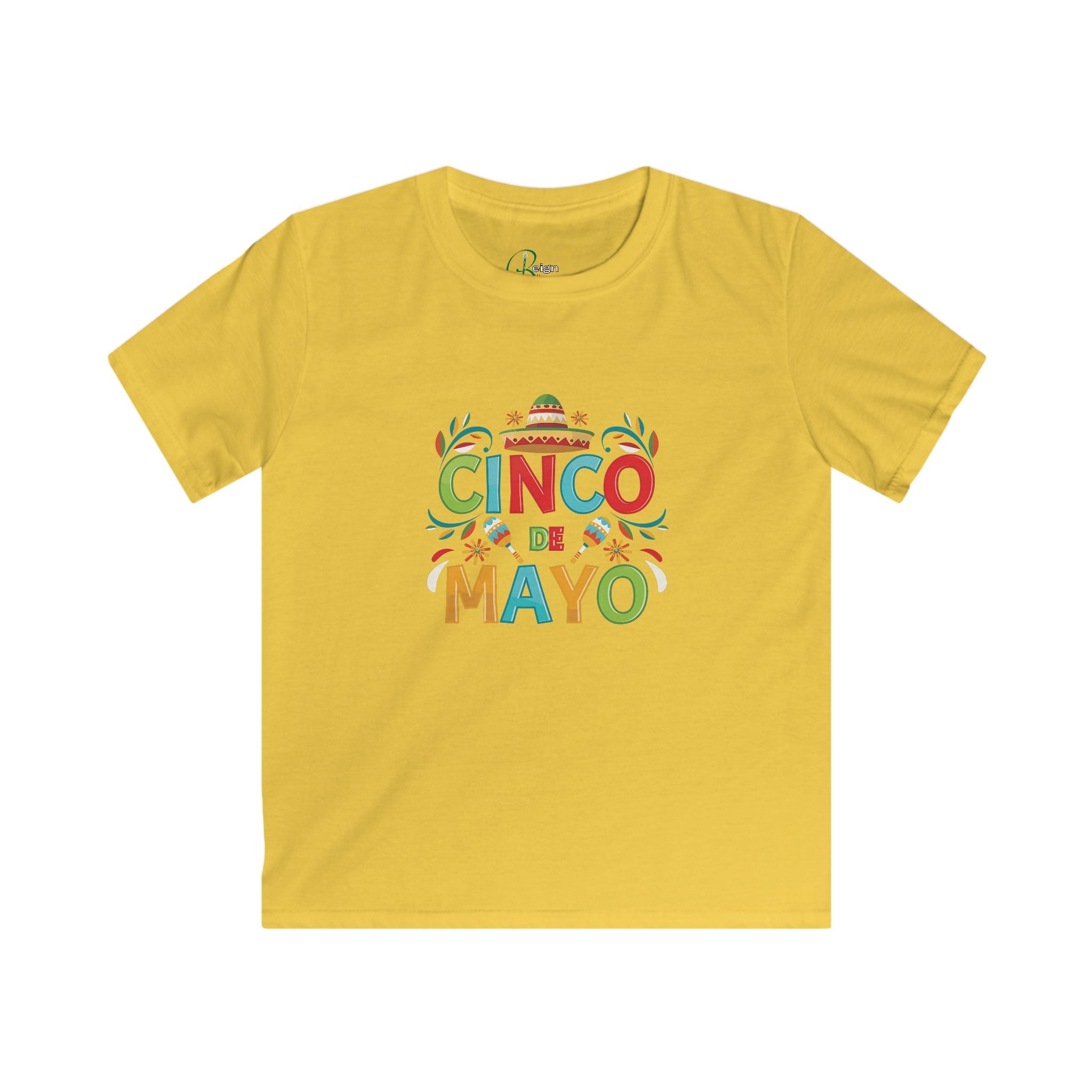 Cinco De Mayo-  Kids Soft style Tee