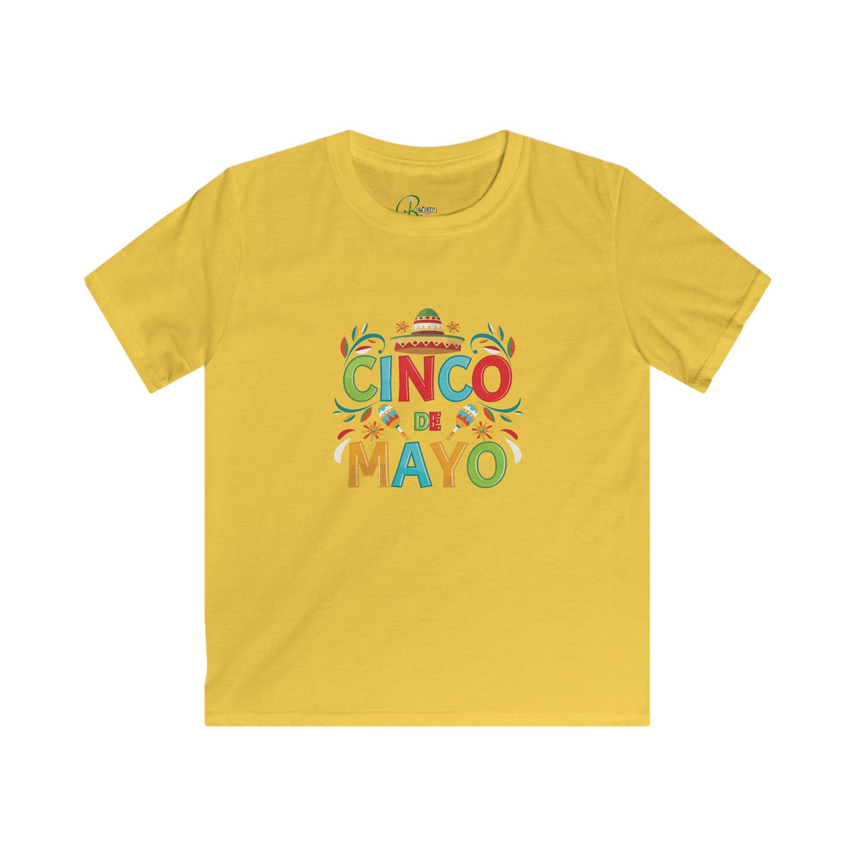 Cinco De Mayo-  Kids Soft style Tee