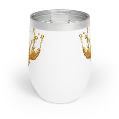 Black Excellence Poured Daily Wine Tumbler