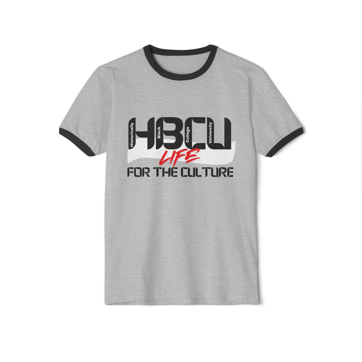 For The Culture- Cotton Ringer T-Shirt