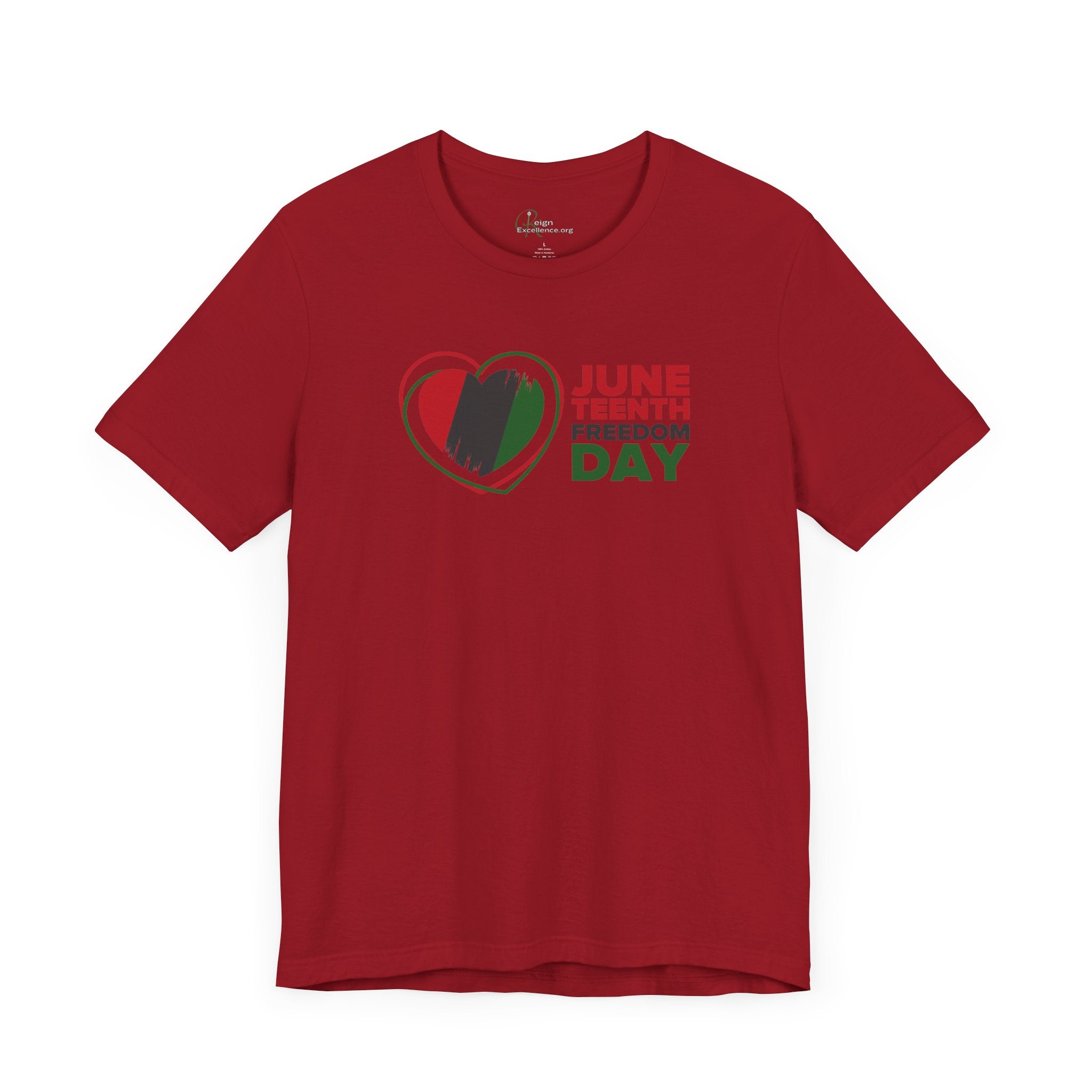Juneteenth Heart Tee