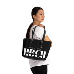 HBCU Leather Shoulder Bag