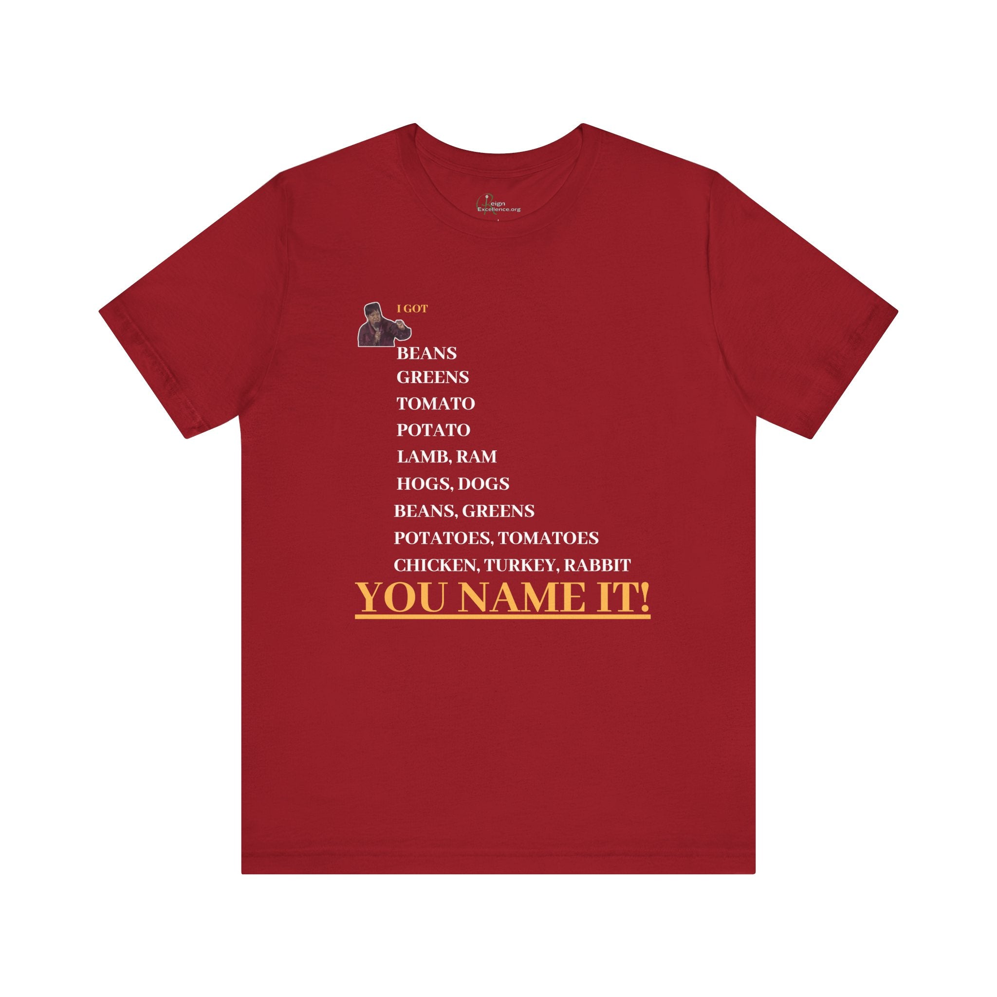 Thanksgiving- You Name It Tee