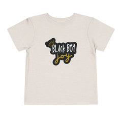 "BLACK BOY JOY" Toddler Short Sleeve Tee