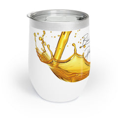 Black Excellence Poured Daily Wine Tumbler
