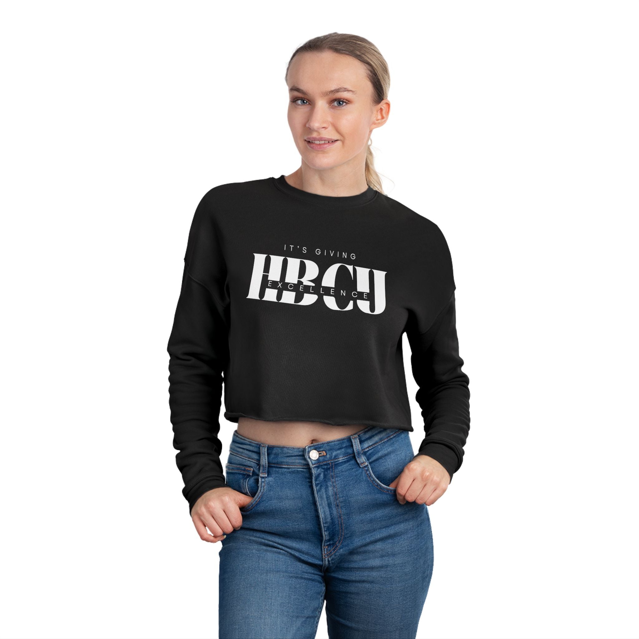 HBCU EXCELLENCE Women's Cropped Sweatshirt