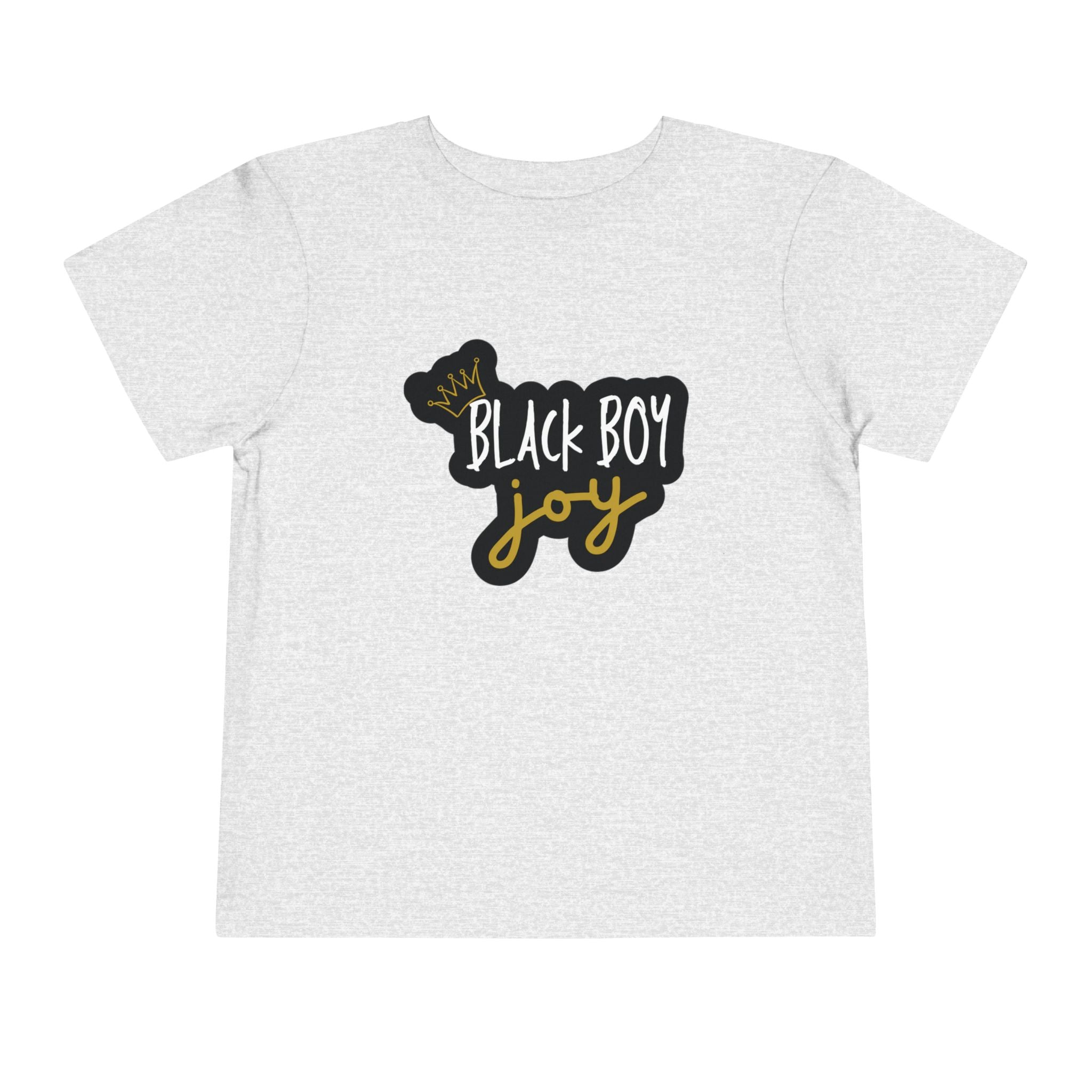 "BLACK BOY JOY" Toddler Short Sleeve Tee