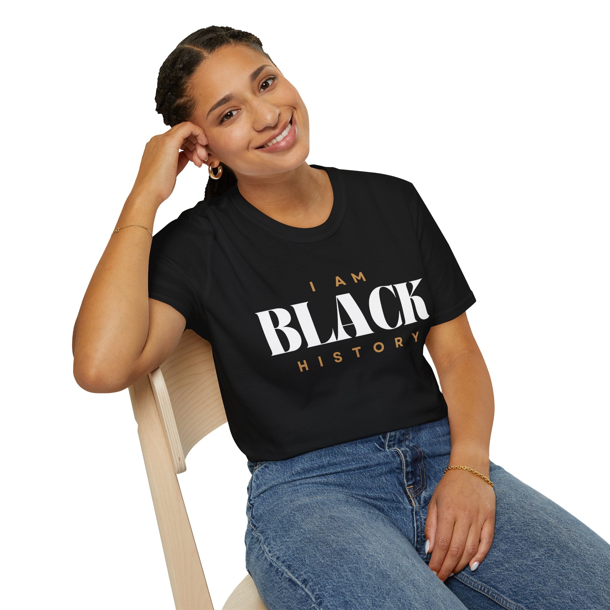 "I AM BLACK HISTORY"-  T-Shirt