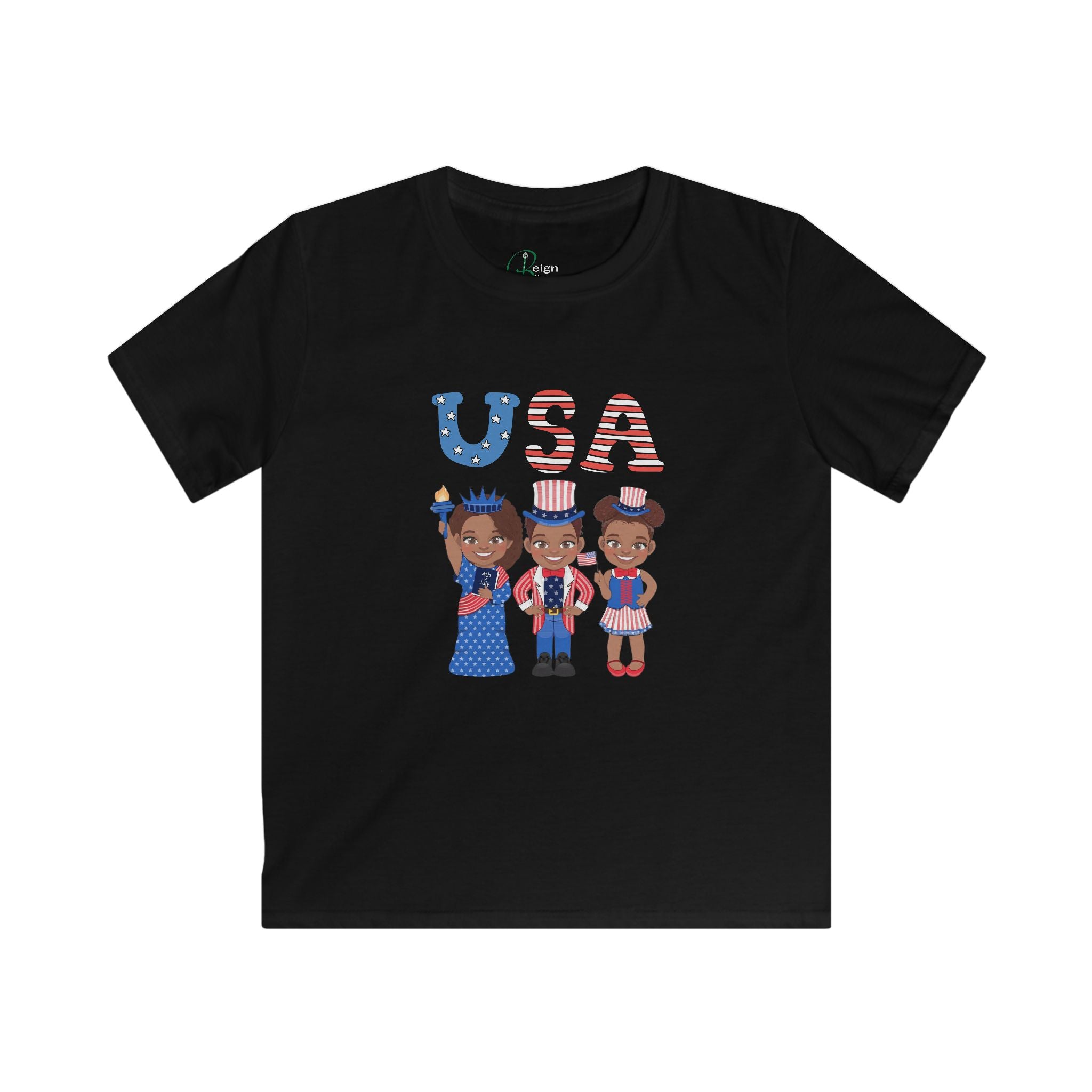 USA-  Kids Soft style Tee