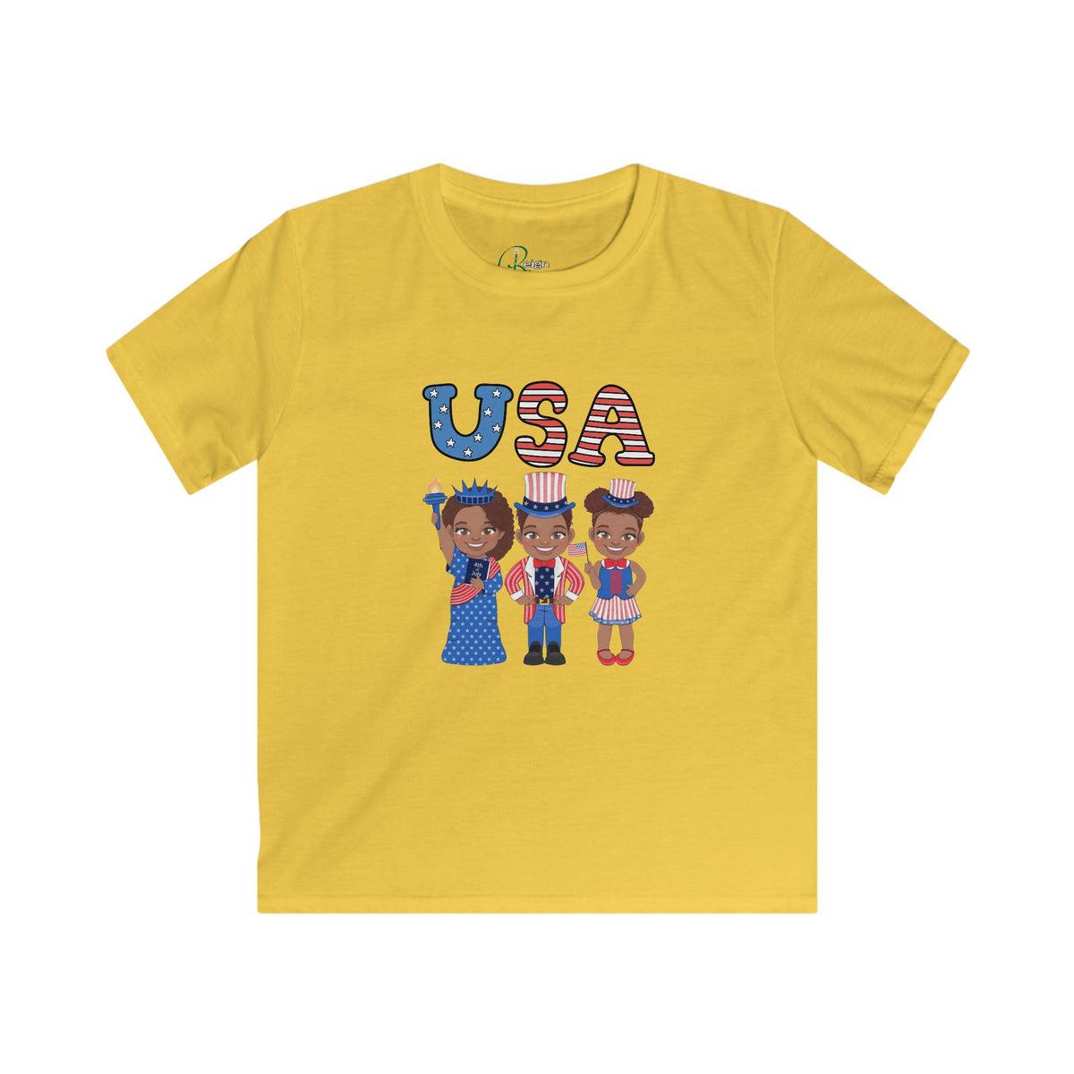 USA-  Kids Soft style Tee