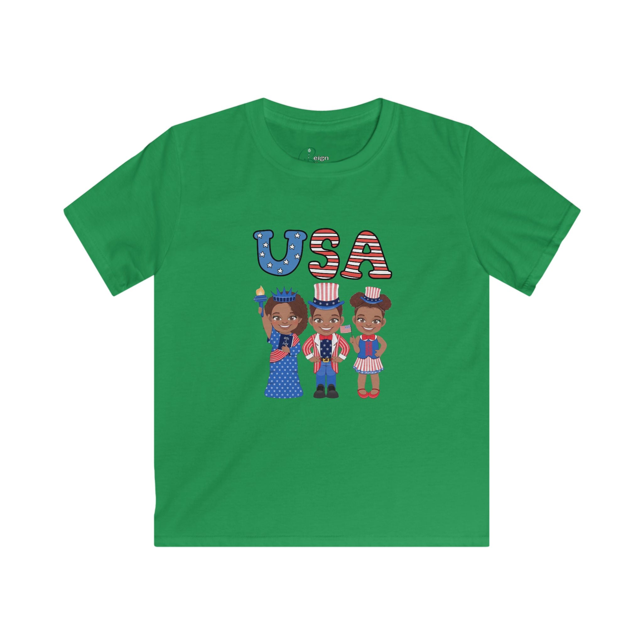 USA-  Kids Soft style Tee