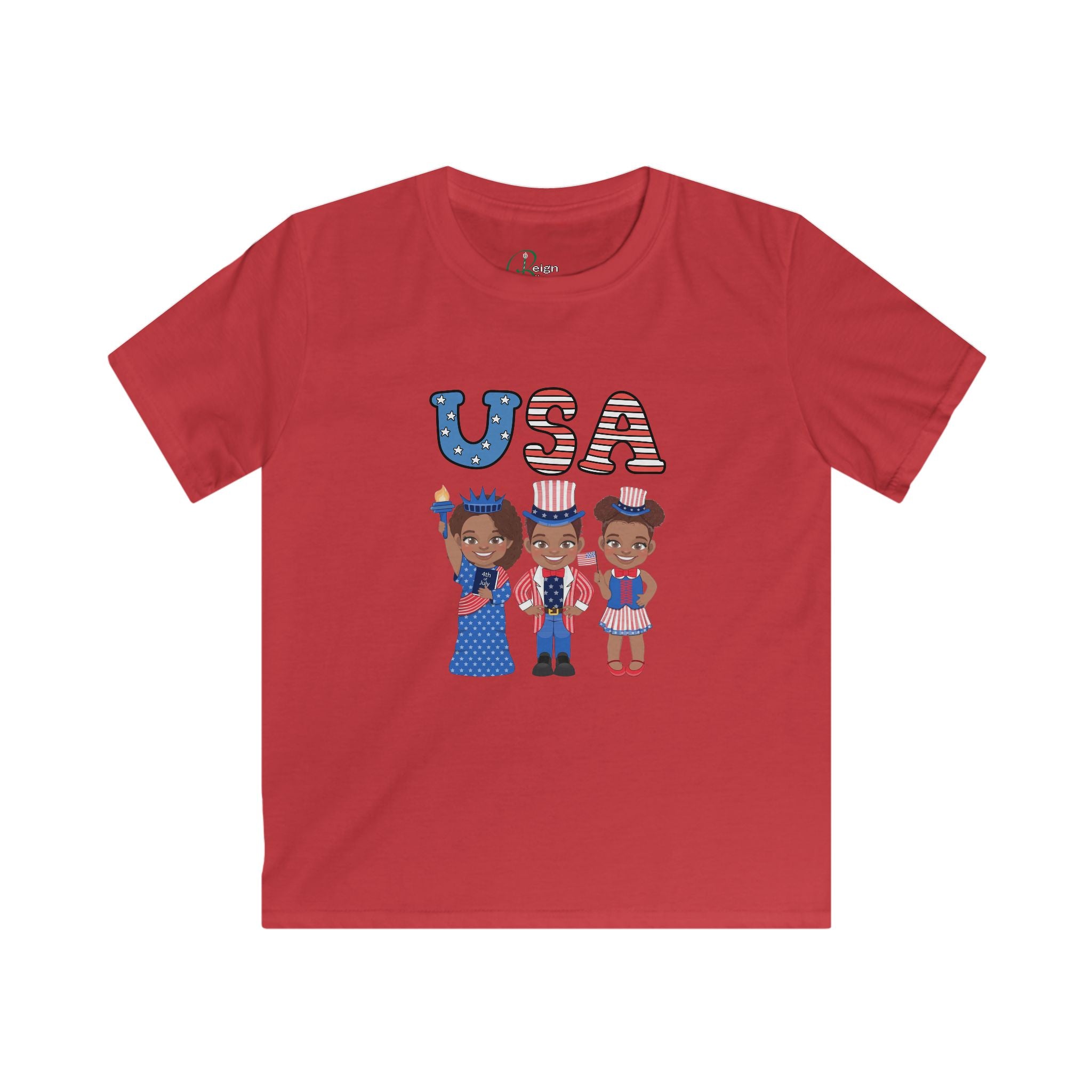 USA-  Kids Soft style Tee
