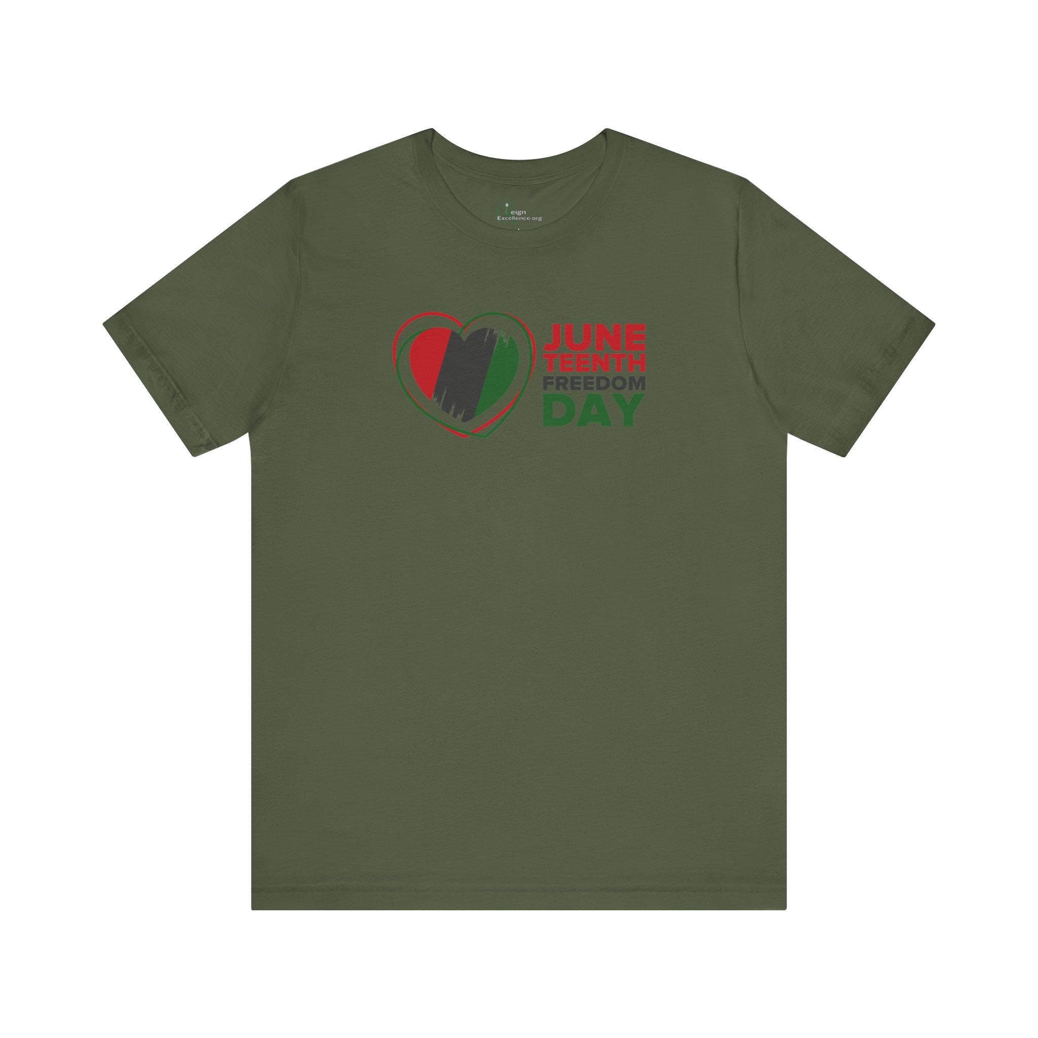 Juneteenth Heart Tee