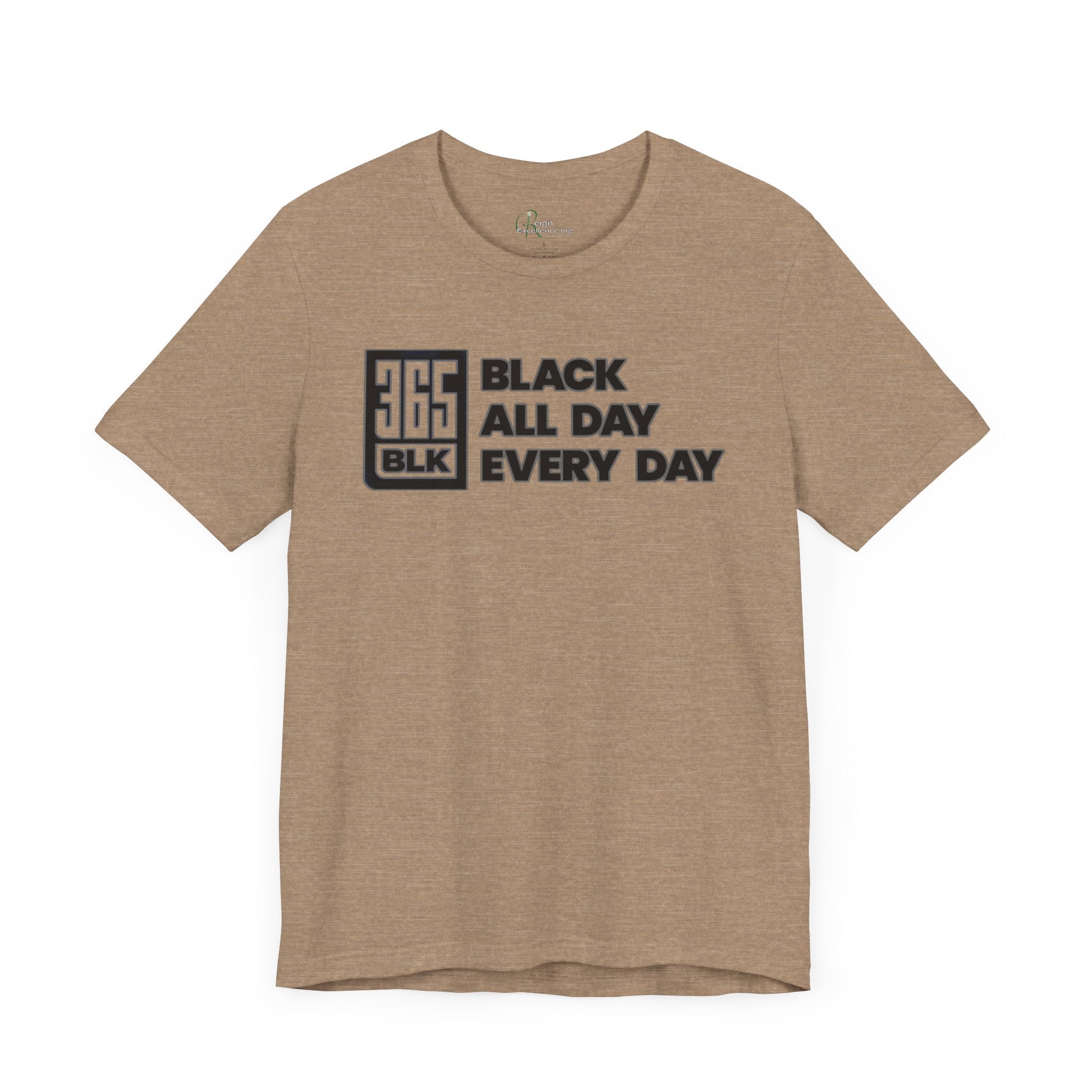 Black All Day -365 Black Tee