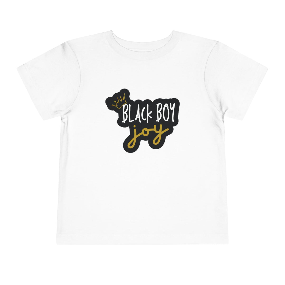 "BLACK BOY JOY" Toddler Short Sleeve Tee