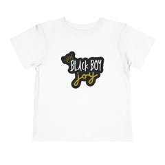 "BLACK BOY JOY" Toddler Short Sleeve Tee