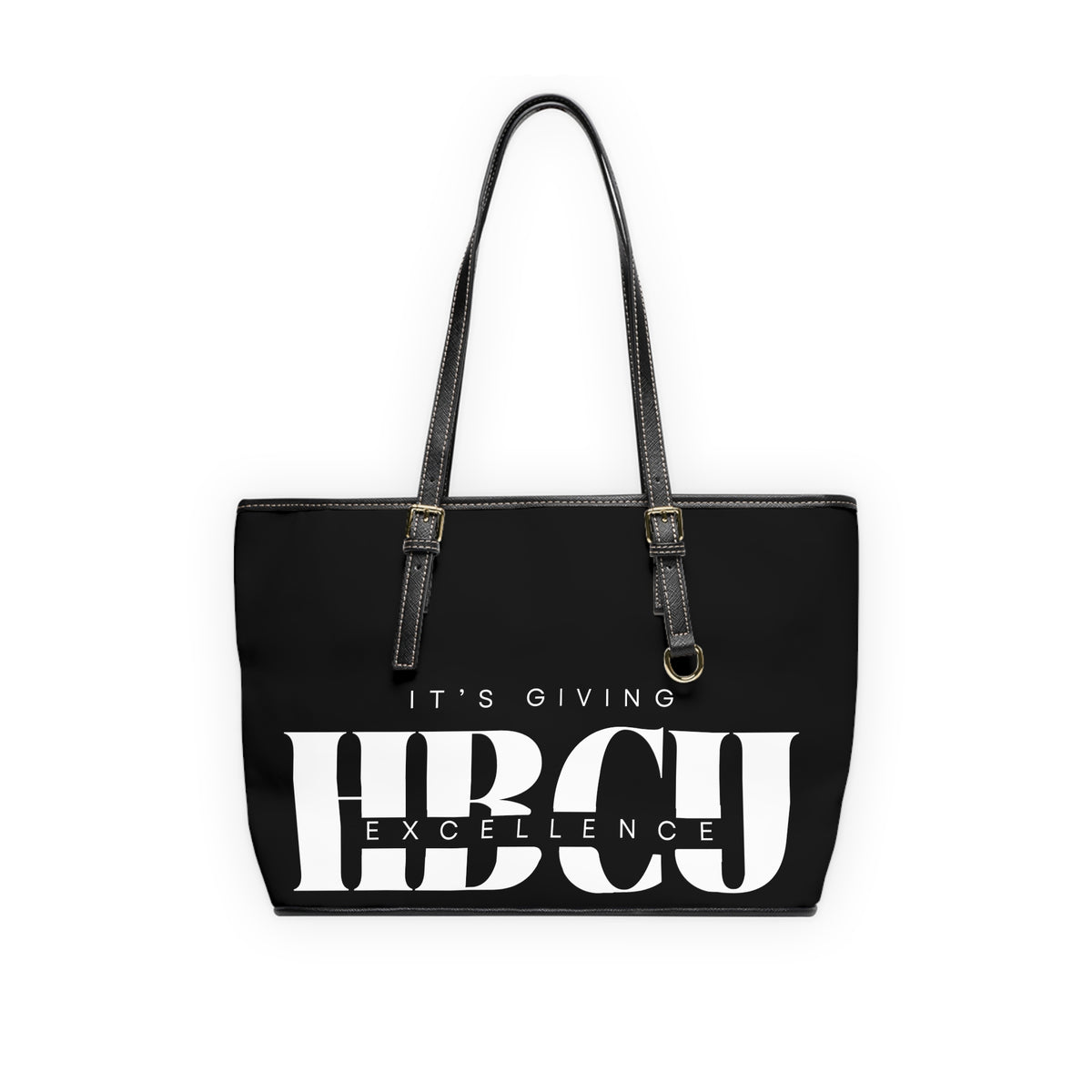 HBCU Leather Shoulder Bag