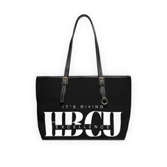 HBCU Leather Shoulder Bag