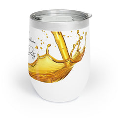 Black Excellence Poured Daily Wine Tumbler