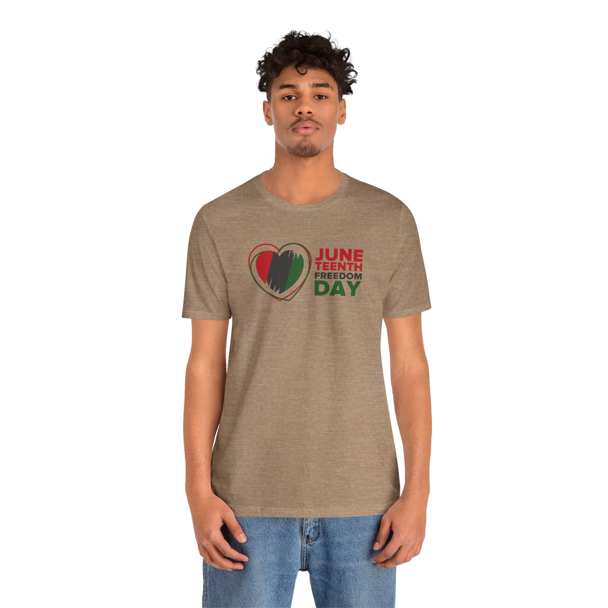 Juneteenth Heart Tee