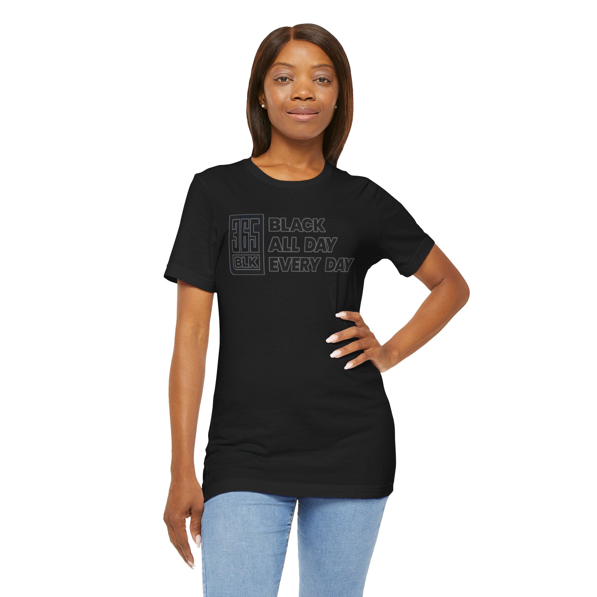 Black All Day -365 Black Tee