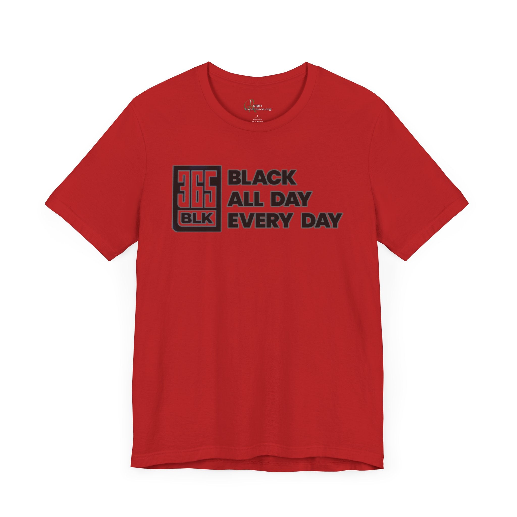 Black All Day -365 Black Tee