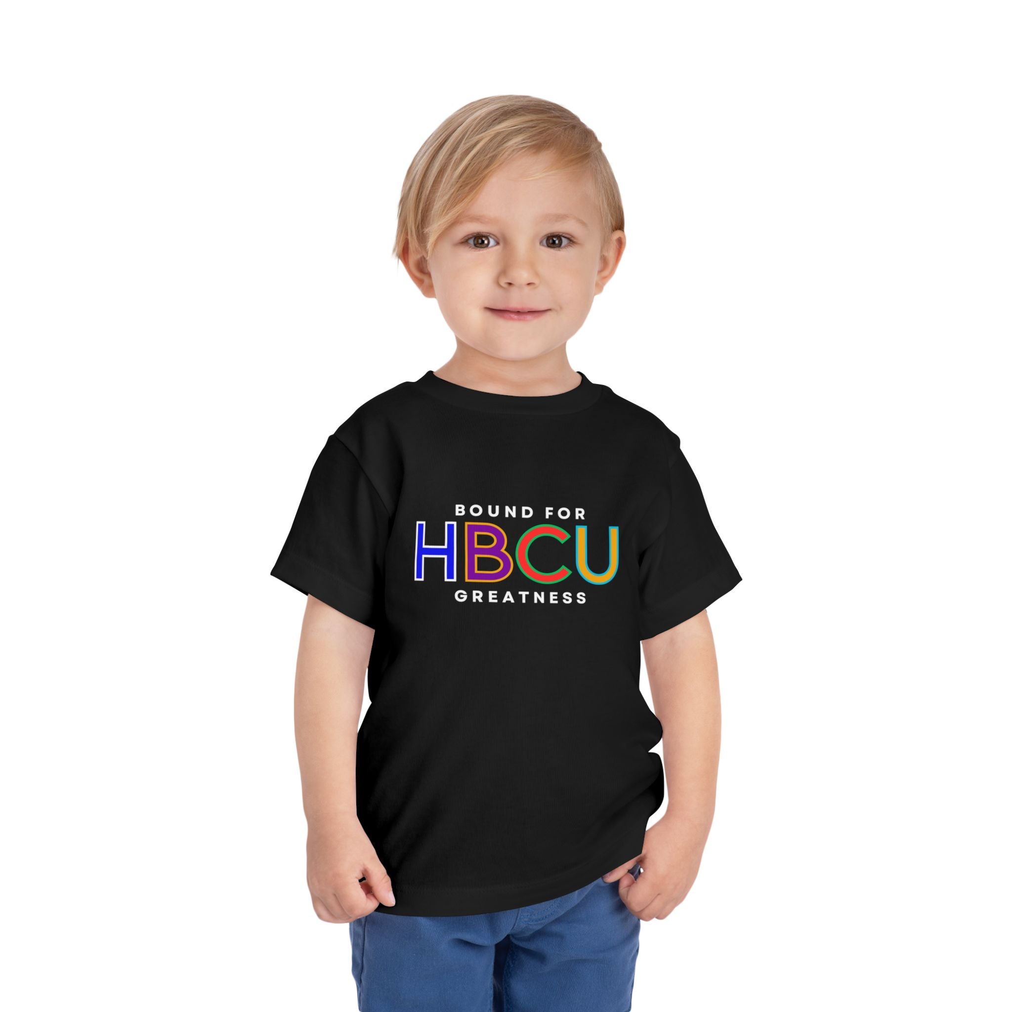 HBCU Greatness Toddler Tee - Bound for Greatness Design
