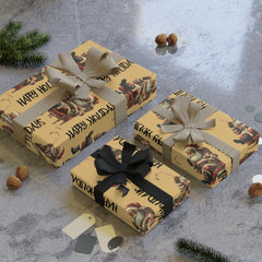 SWEET TOOTH SANTA - Gift Wrapping Paper Rolls, 1pc