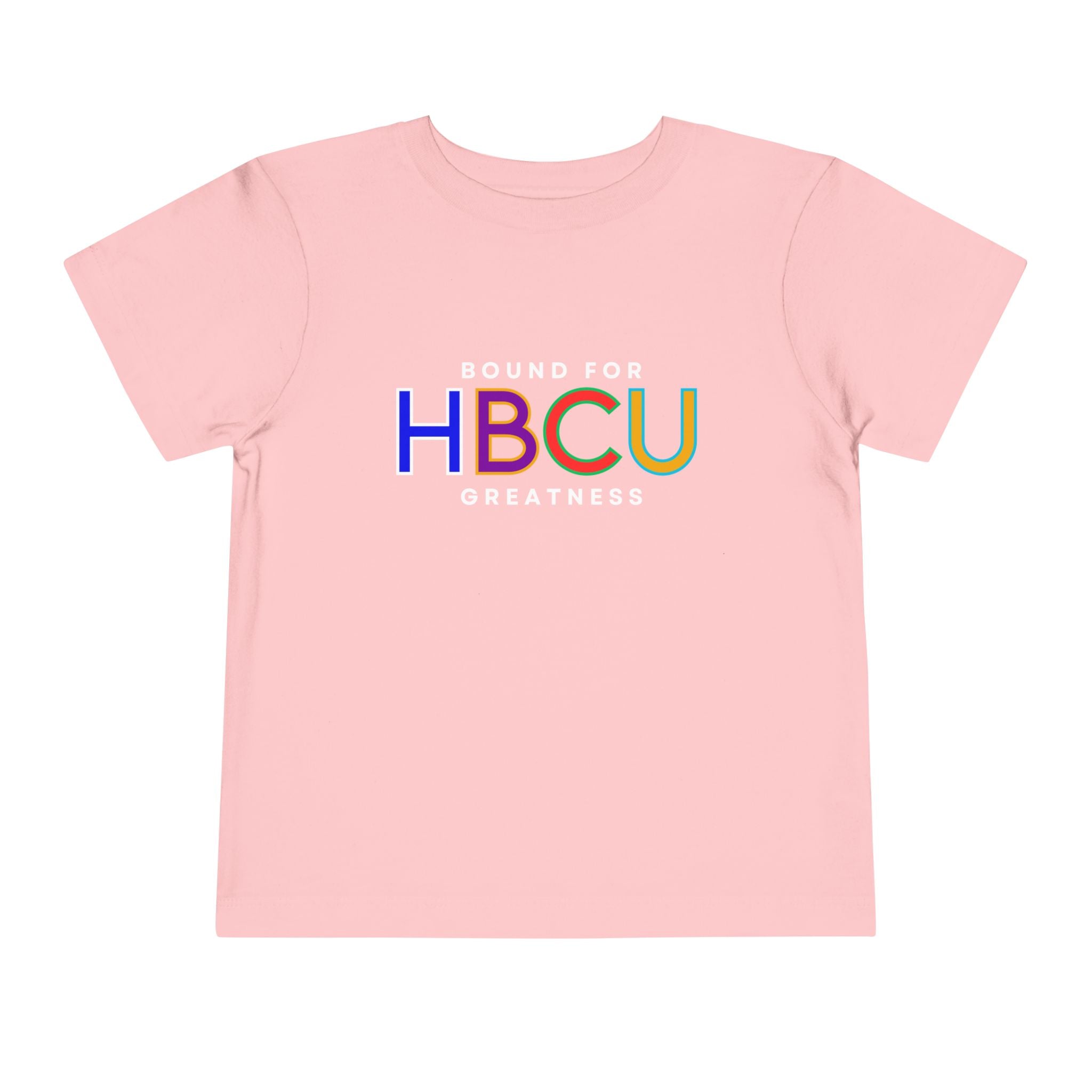 HBCU Greatness Toddler Tee - Bound for Greatness Design