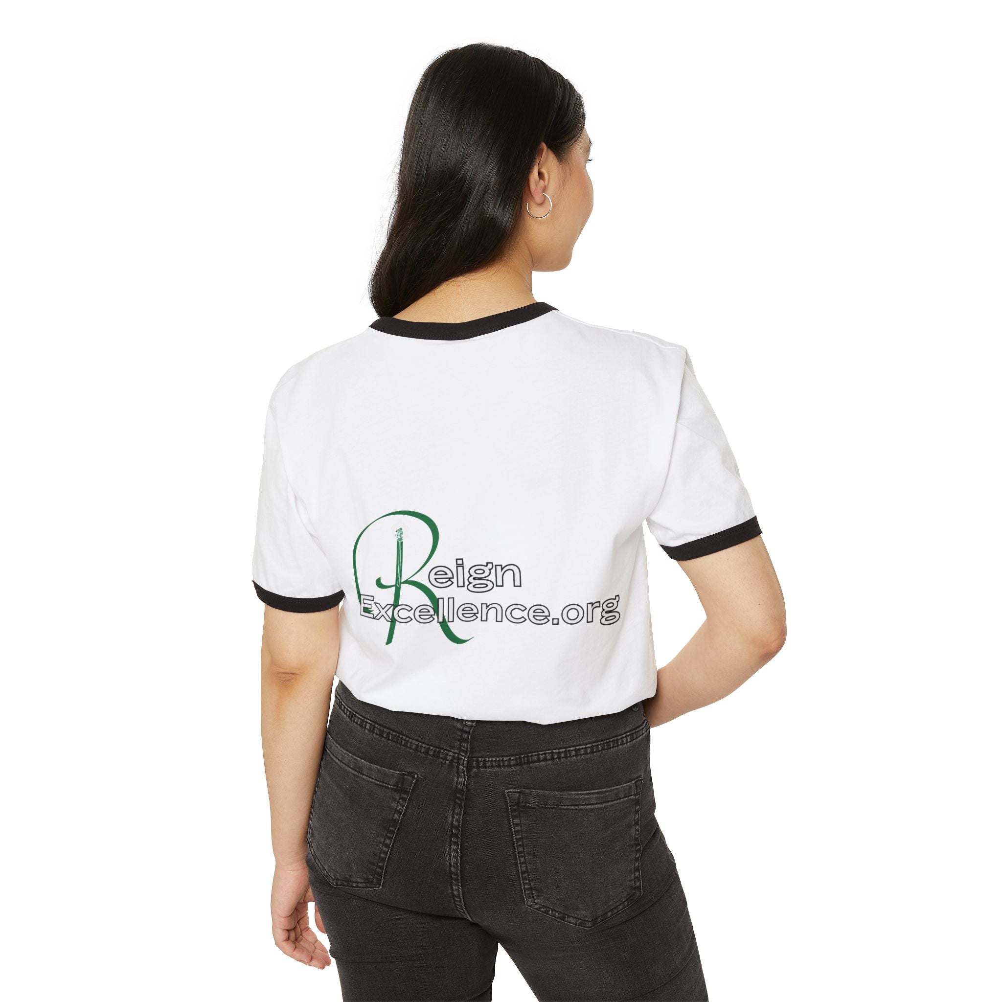 'It's The HBCU- For Me" Cotton Ringer T-Shirt