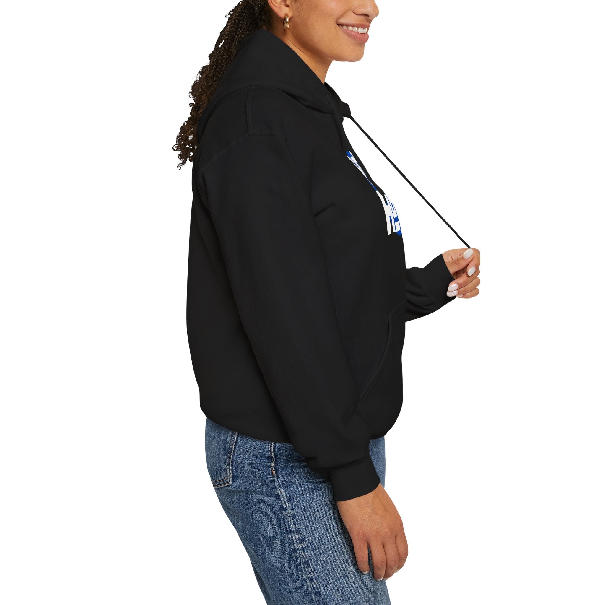 BIG HBCU ENERGY- BLUE Unisex Heavy Blend™ Hooded Sweatshirt